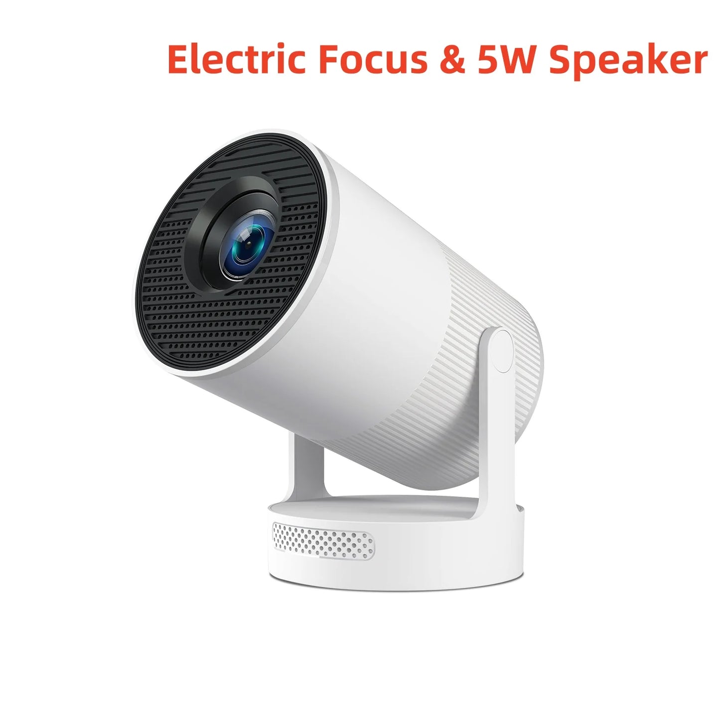 HY300 Pro + Ultra Projector 4K 720P Portable Projector with Wifi 6 BT5.4 Auto Vertical Keystone 5W Speaker 180 Rotation